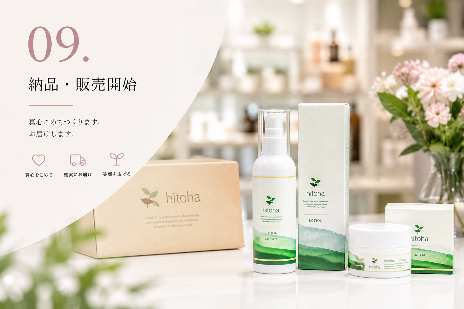  納品・販売開始